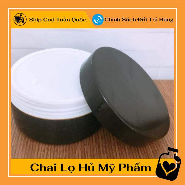 [TOP GIÁ RẺ] Hũ đựng kem body đen rỗng 150g,200g,300g chiết mỹ phẩm ,Xưởng Chai Lọ