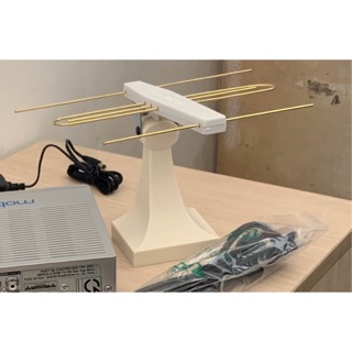 Anten dvb-t2 để bàn Mobi tivi(an viên)+kèm cáp usb cấp 5v