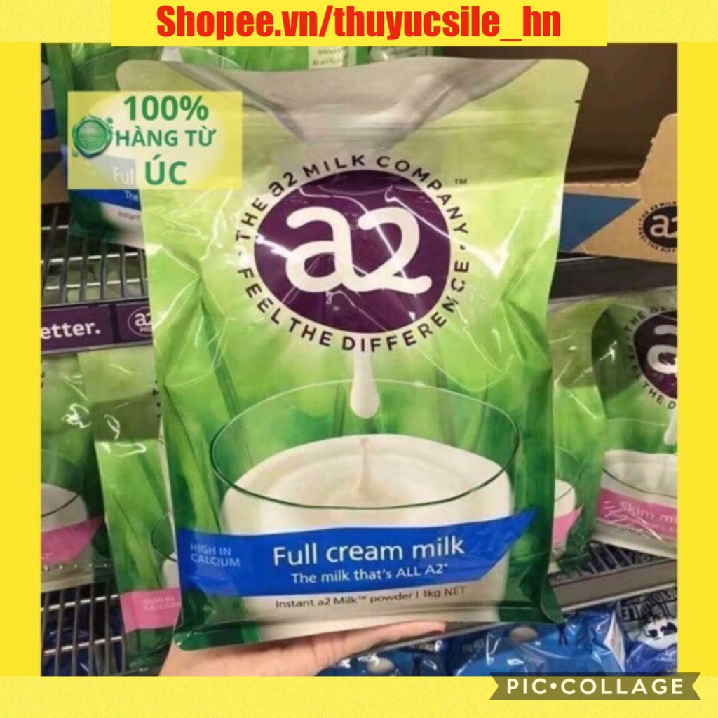 Sữa A2 Fullcream bịch 1 kg