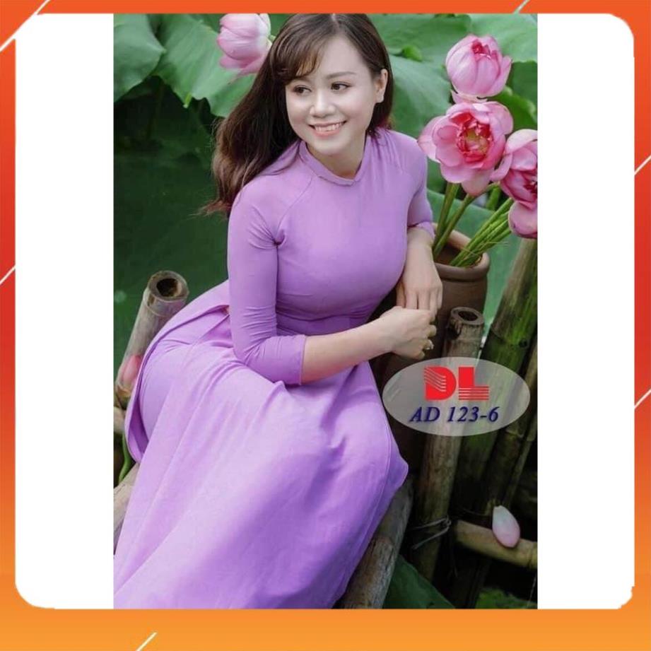 Áo Dài Trơn Co Giãn Nhiều Màu Sắc Cho Khách Lựa Chọn - Cam Kết Vải Đẹp - Giá Cả Cạnh Tranh Nhất Thị Trường