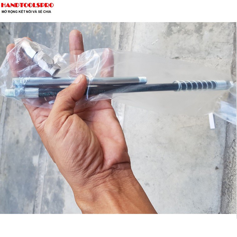 Bơm Mỡ 600cc 2 Ti TOP LU-BM600