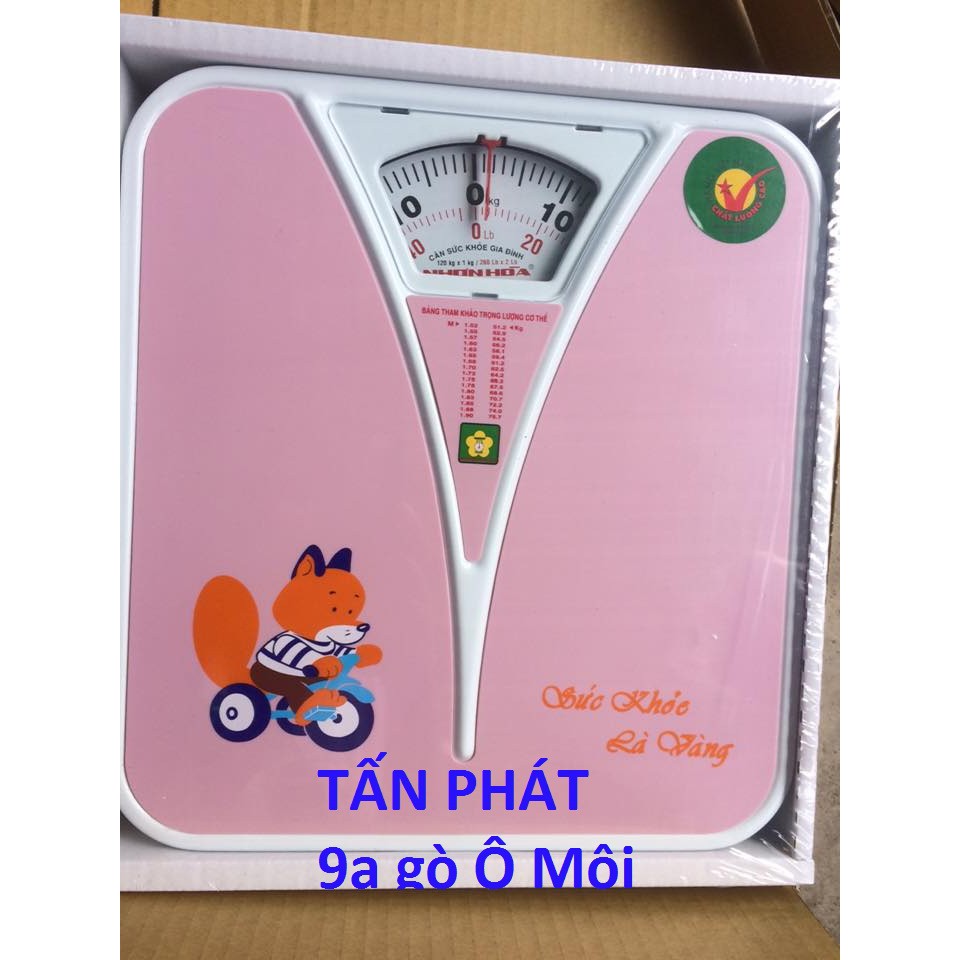 cân sức khỏe NHƠN HÒA max 120kg