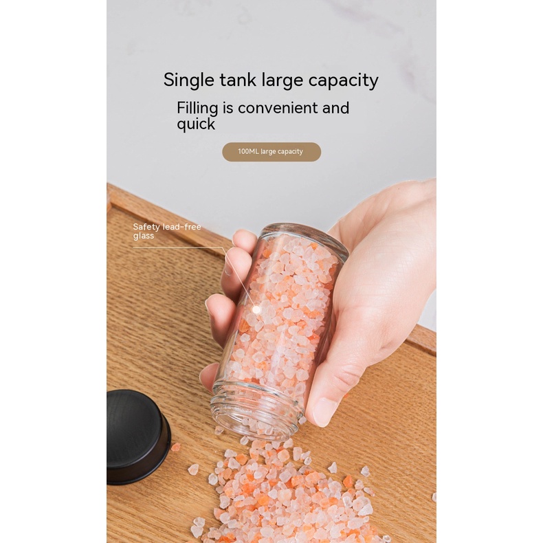 Hộp Thủy Tinh Đựng Gia Vị 18 Ngăn Có Bánh Xe Xoay Tiện Dụng