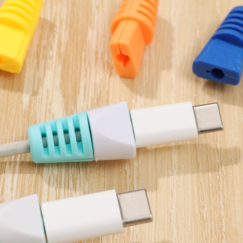 Set 2 Phụ Kiện Bảo Vệ Dây Cáp Sạc / Tai Nghe Chống Đứt Tiện Lợi