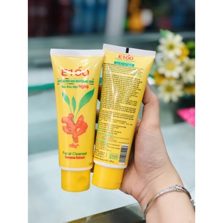 Sữa Rửa Mặt E100 Tinh Chất Nghệ 100g