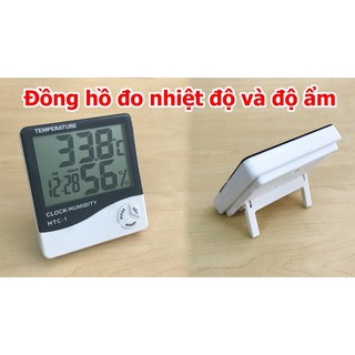 Đồng hồ lcd đo nhiệt độ và độ ẩm htc-1