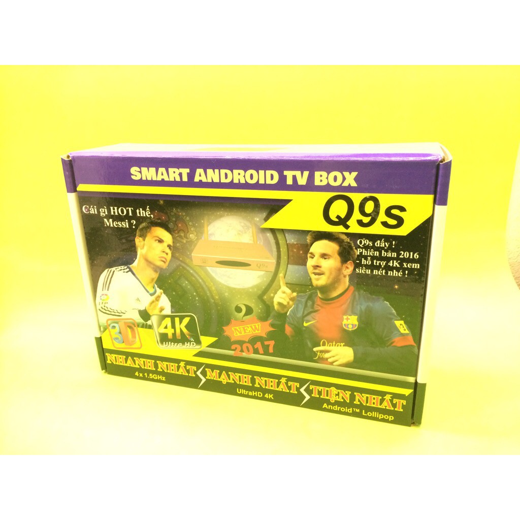Tivi box Q9s android