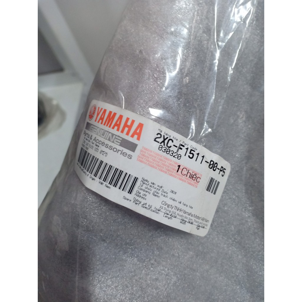 Dè chắn bùn trước đỏ tươi novo AT125FC YAMAHA chính hãng