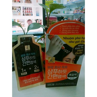 Thuốc nhuộm phủ bạc elastine easy $ perfect hair dye