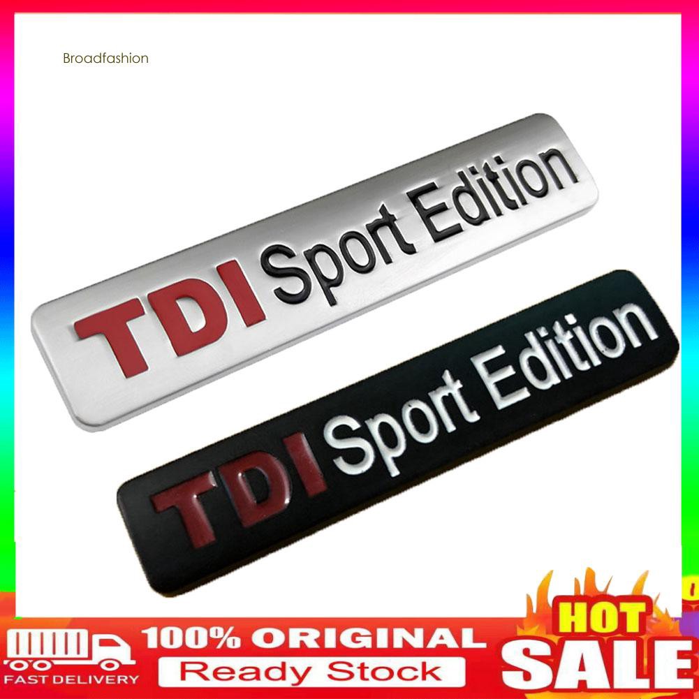 Sticker Chữ Sport Dán Trang Trí Xe Hơi Vw Polo Golf Cc Tt Jetta Gti Touareg