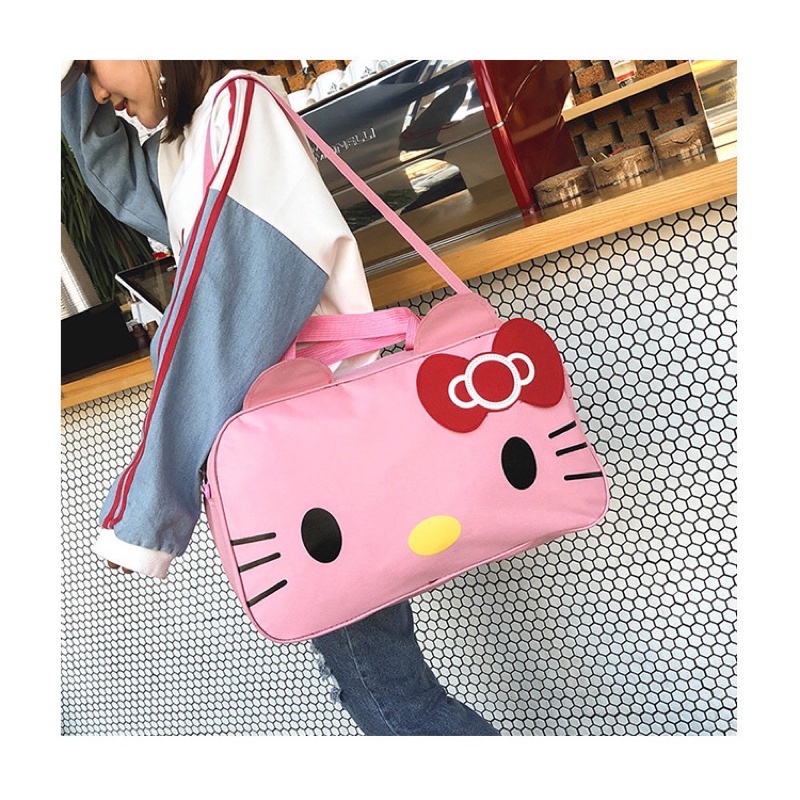 Túi xách du lịch hello kitty