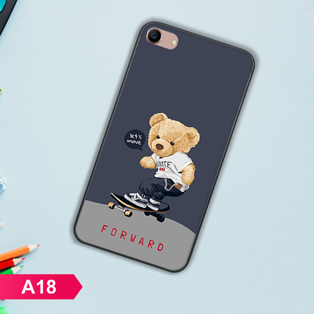 ỐP LƯNG OPPO A59/F1S/A71/A83 HÌNH CHÚ GẤU BỰ SIÊU ĐÁNG YÊU 2021