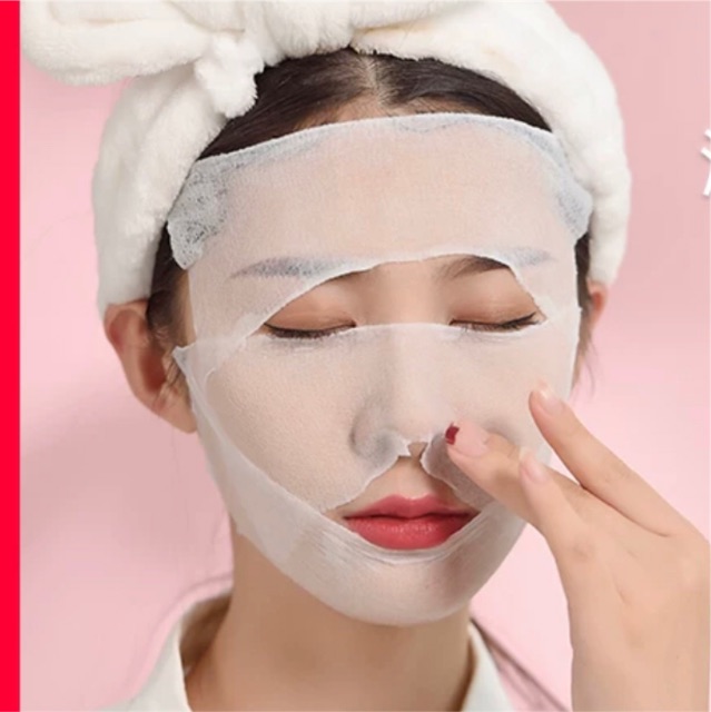 Combo bông đắp lotion mask, 200M/gói