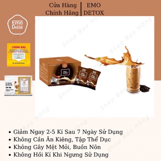 Combo 3 hộp emo detox vị cà phê