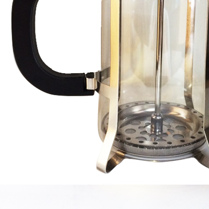 Bình pha cafe French Press 350ml/600ml/800ml màu vàng đồng