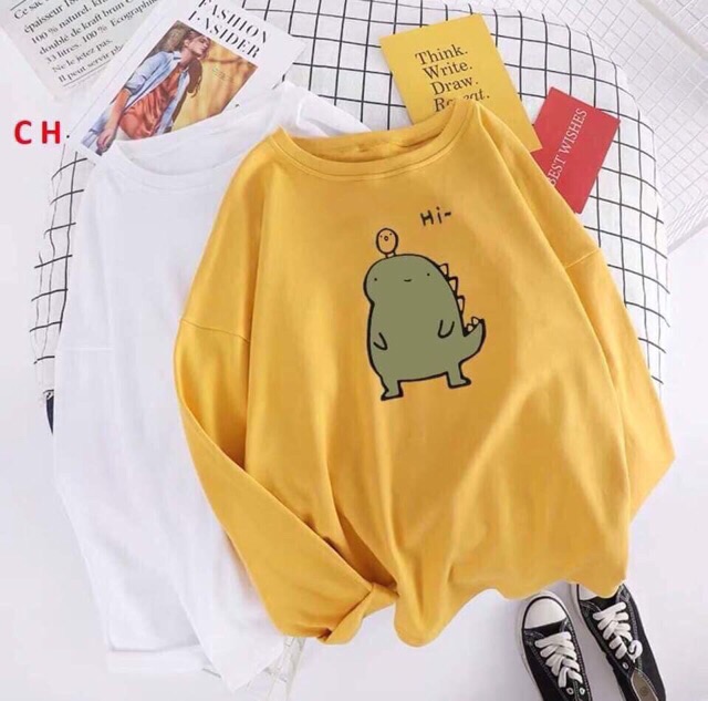 Áo da cá in hình | BigBuy360 - bigbuy360.vn