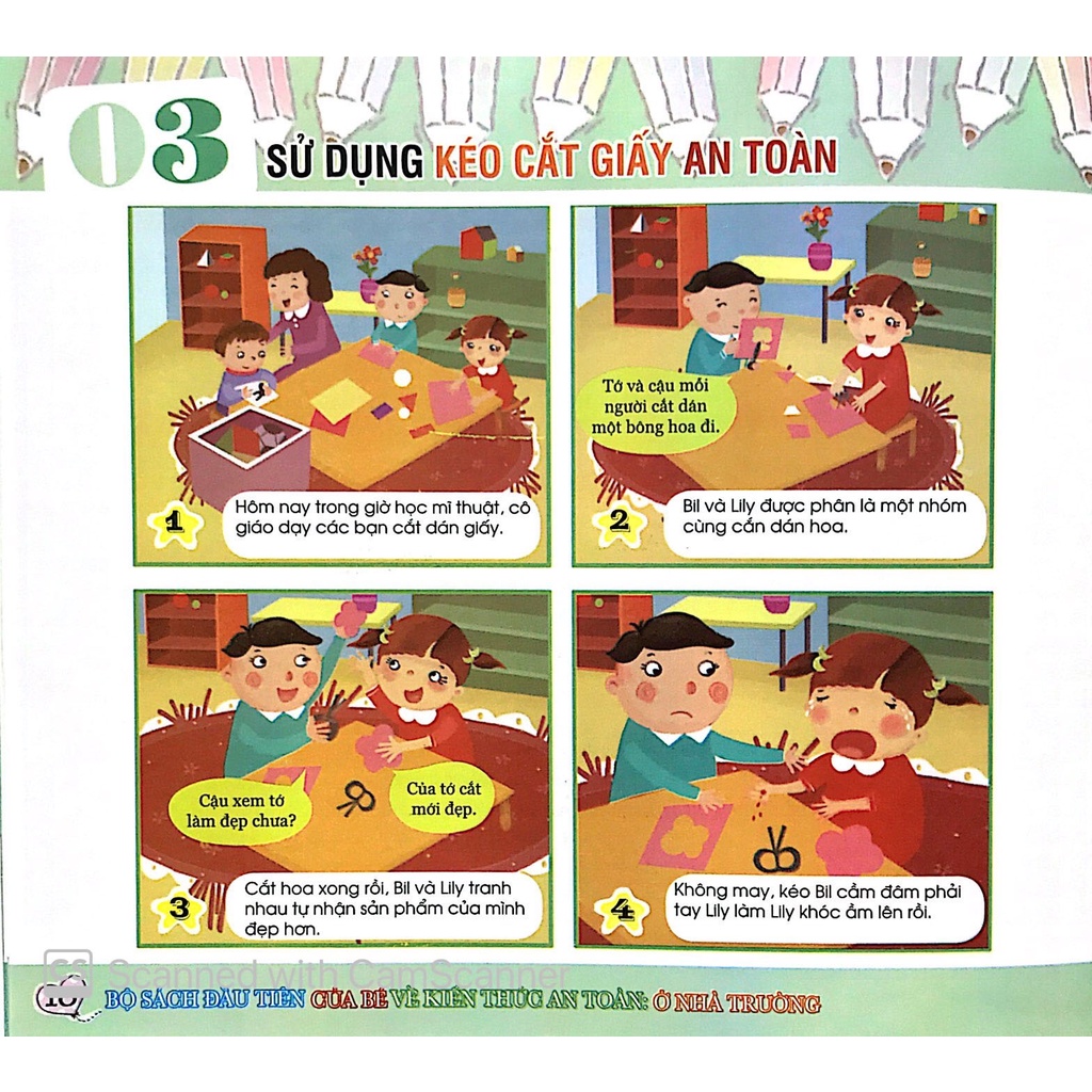 Bộ Sách Đầu Tiên Của Bé Về Kiến Thức An Toàn- Bộ 3 cuốn