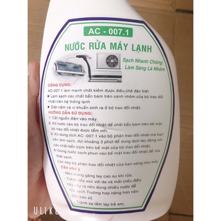 Nước Rửa Máy Lạnh AC-007.1