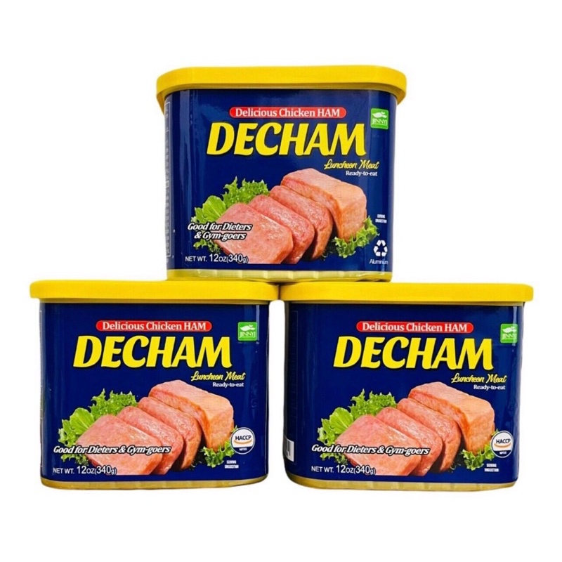 THỊT GÀ HỘP HÀN QUỐC DECHAM LUNCHEON MEAT JINNYJ 340G