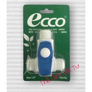 Van khống chế cao cấp Ecco 3 đầu răng ngoài nhập khẩu từ Thái Lan