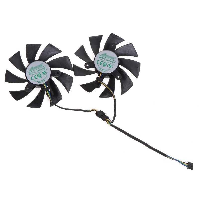 Bộ 2 Quạt 87mm GA92A2H 4Pin Dành Cho Zotac GeForce RTX 2070