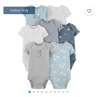 Set body 7 chiếc carters Mỹ