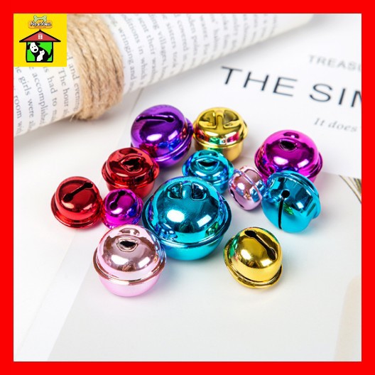 💦  Lục Lạc Chuông Cổ Cho Chó Mèo, Handmade, Trang Trí Cây Thông - Gồm khoen gài