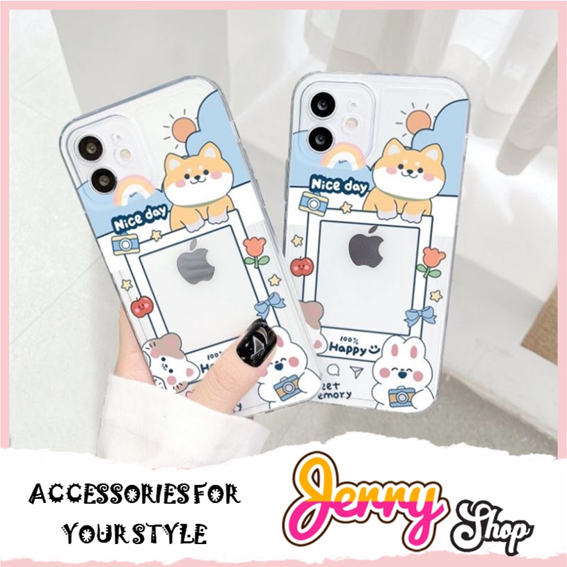 Ốp lưng iphone Khung Tranh Ốp Trong 6/6plus/6s/6splus/7/7plus/8/8plus/x/xs/11/12/pro/max/plus/promax - JERRY SHOP