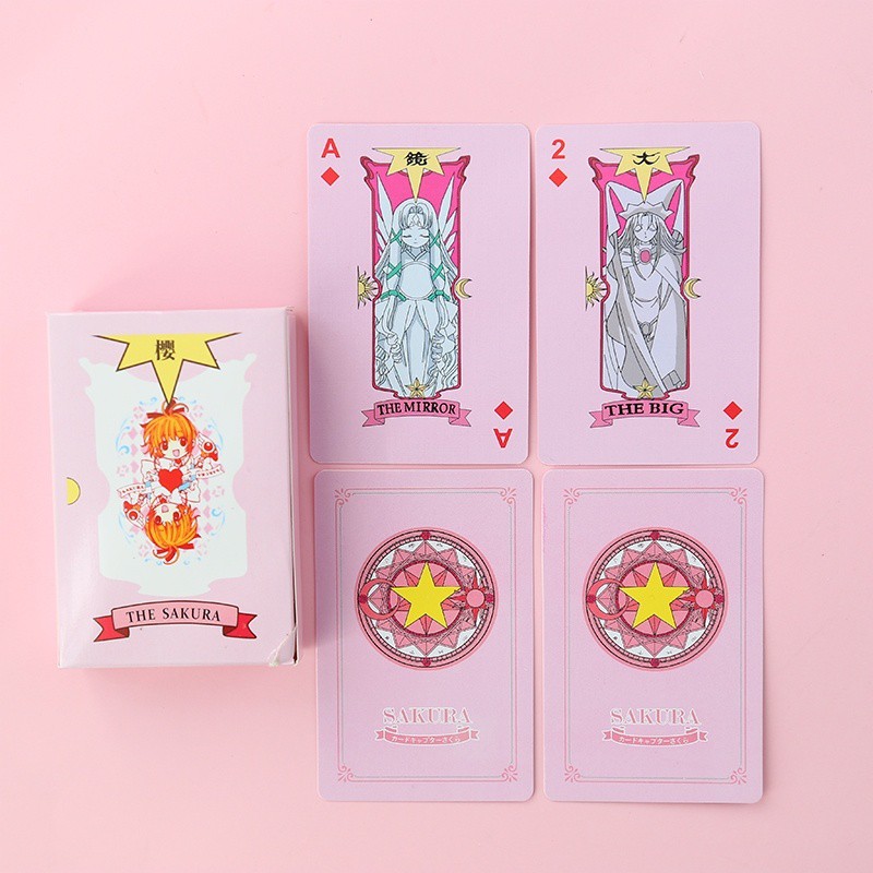 Bộ bài tây Sakura Thủ Lĩnh Thẻ Bài (Cardcaptor Sakura) mẫu 1