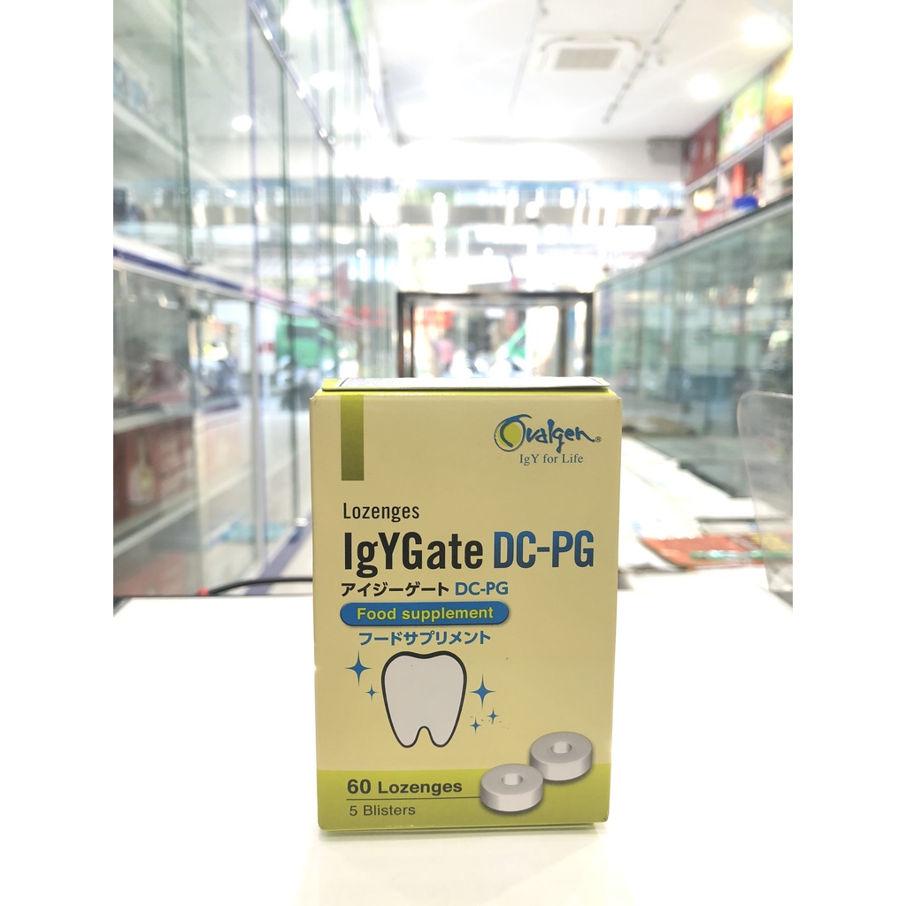 Igy Gate DC-PG Whit hộp 60 viên, Giúp bảo vệ răng , Giảm nguy cơ sâu răng , viêm nướu .