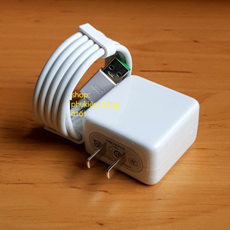 Bộ Sạc Nhanh OPPO F9, F3+, F11, F11Pro (VOOC 3.0) New 100%