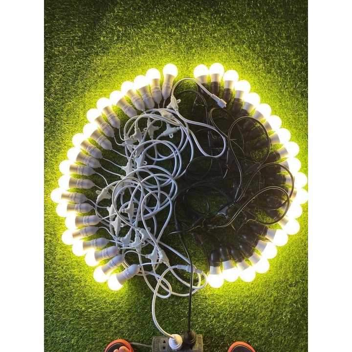 Bóng Đèn Tròn LED Edison Phong Cách Châu Âu Tân Cổ Điển Trang Trí ST64, Bóng Đèn Vàng Trang Trí Ngoài Trời