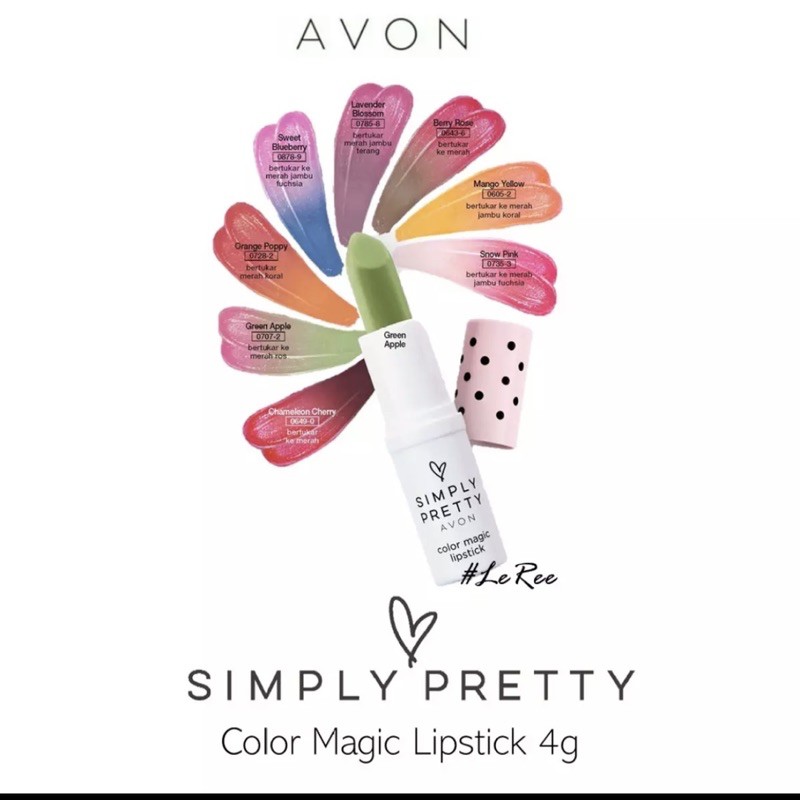 Son Biến Đổi Sắc Màu Magic Lipstick Avon - Son Gió Avon