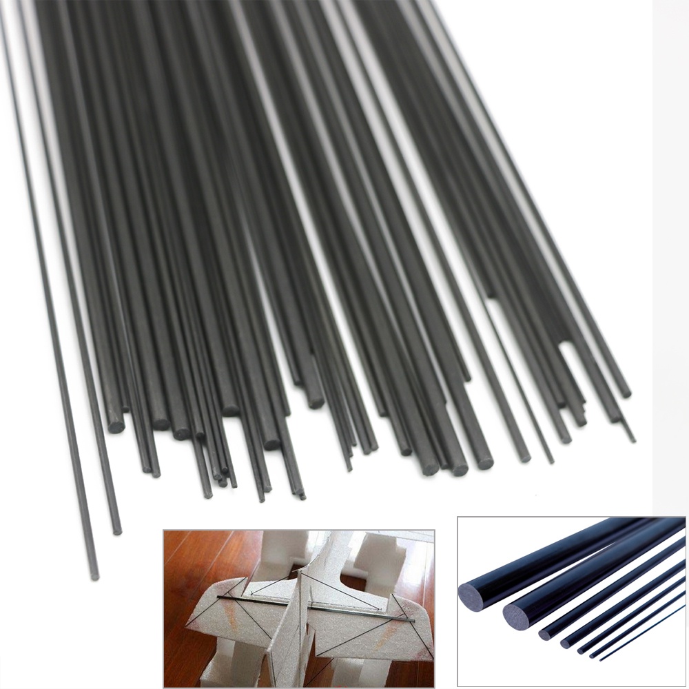 Set 16 Thanh Carbon 1mm 1.5mm 2mm 3mm 4MM 5MM 7MM  Cho Máy Bay Điều Khiển Từ Xa
