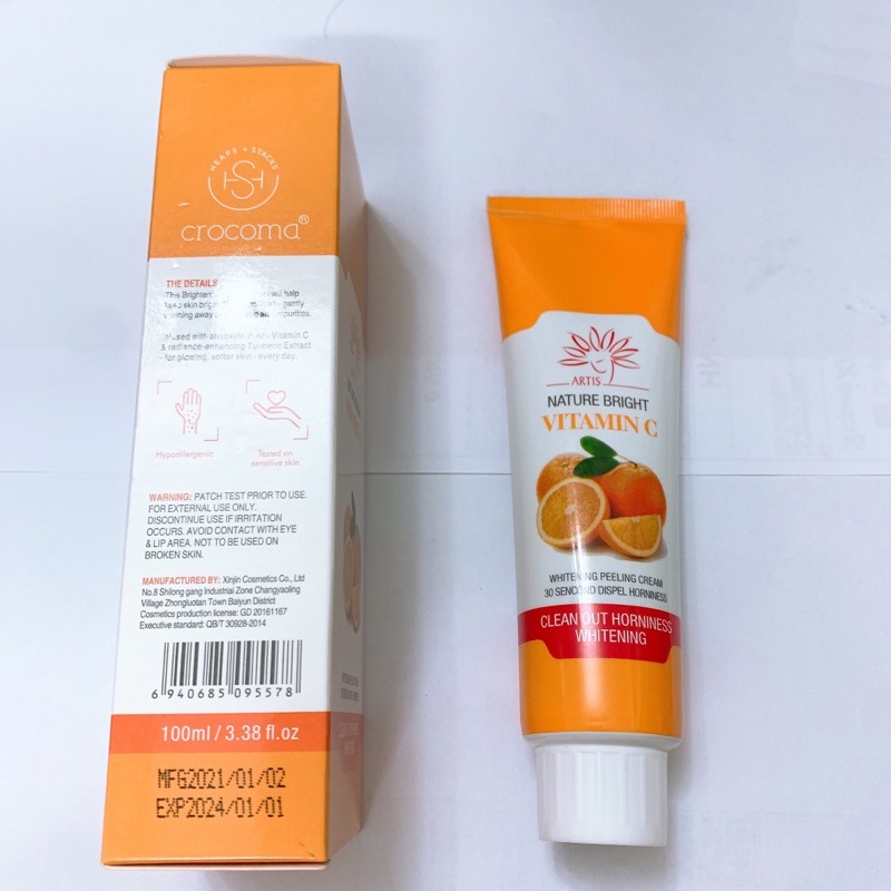 Gel Tẩy Tế Bào Chết Artis Vitamin C