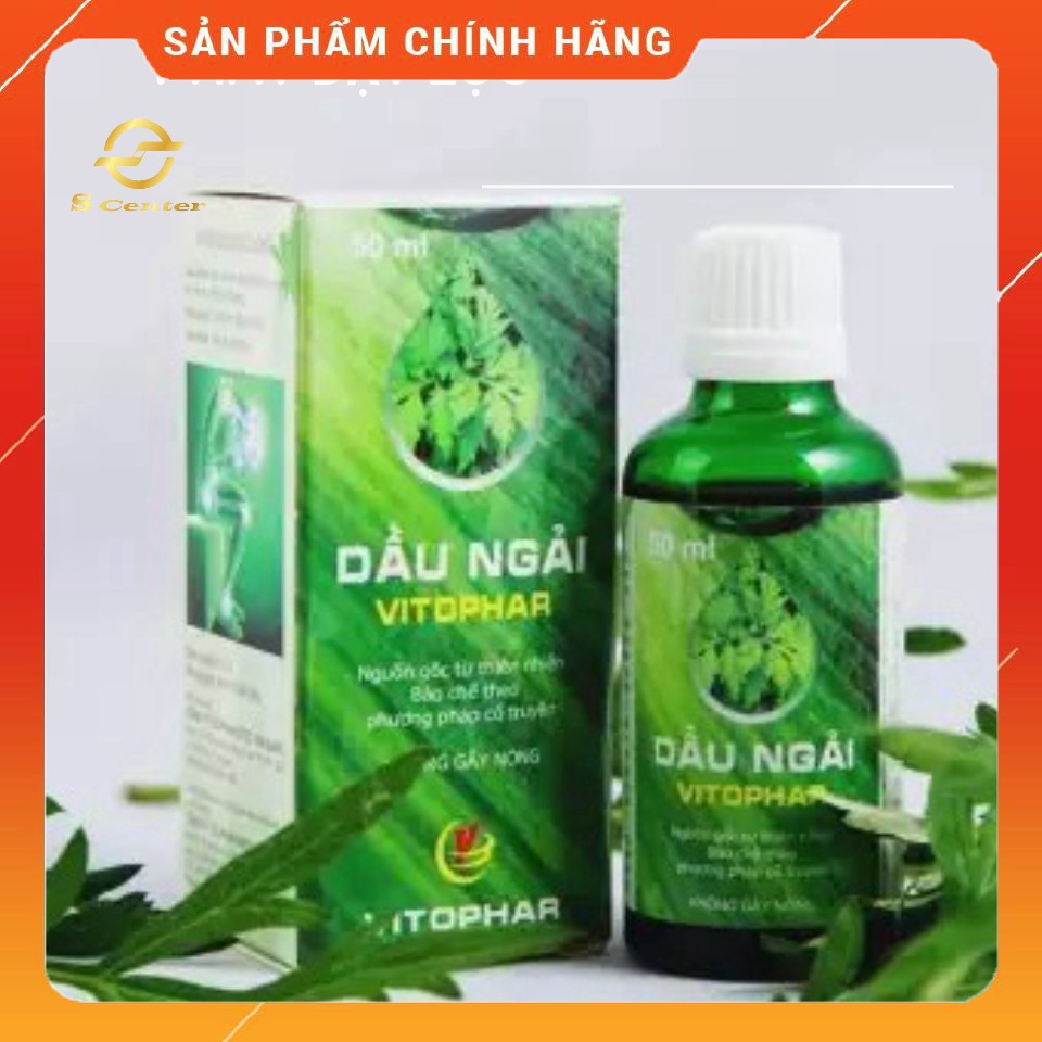 [HCM] Tinh dầu ngải cứu chính hãng VITOPHAR -S2S- hỗ trợ điều trị nhức mỏi xương khớp | BigBuy360 - bigbuy360.vn