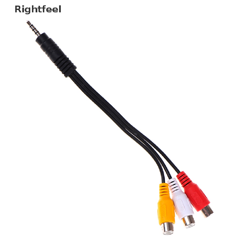 Dây Cáp Âm Thanh / video 28cm 3.5mm av male Sang 3rca female