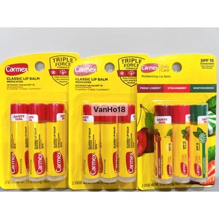 SON DƯỠNG MÔI CARMEX THỎI, TUÝP, HỦ