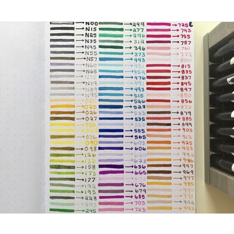 Bút Tombow Dual Brush Pen chuyên dụng viết sổ, Bullet journal
