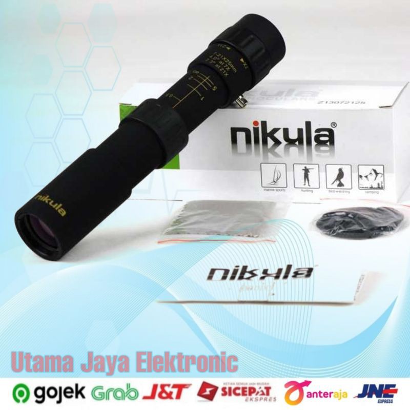 Ống Nhòm Nikula 10-30 X 25 Zoom Z13103025