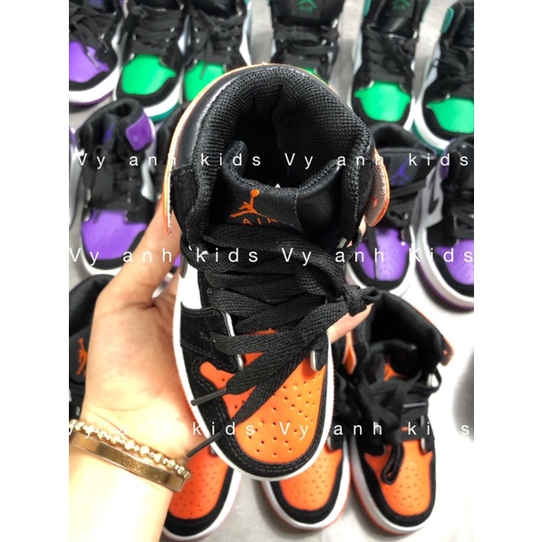 Giày THỂ THAO Jordan cổ cao siêu chất cho bé trai bé gái cao cấp