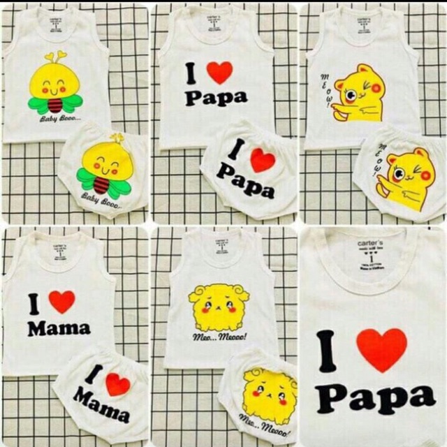 Quần áo trẻ em 3 lỗ