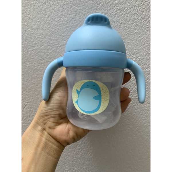 Bình tập uống chống sặc Valueder cho bé (tặng kèm cọ ống hút)