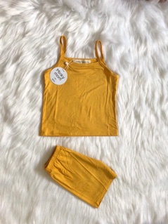 Set dây cotton thun lạnh cho bé gái 5-15kg