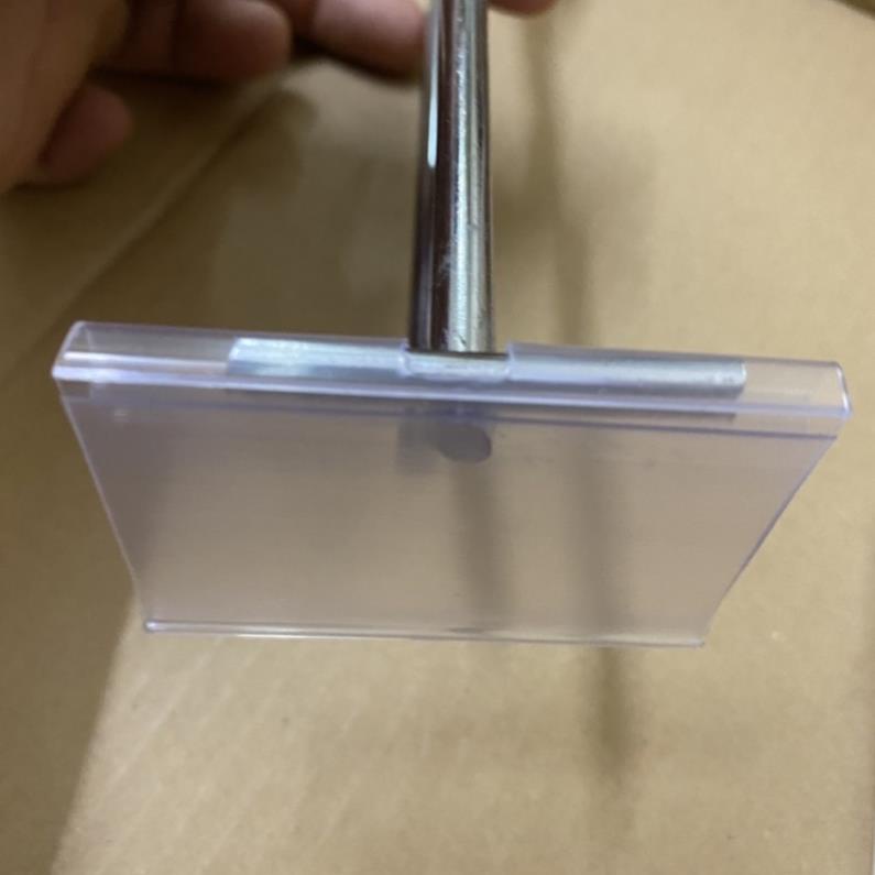 Combo 10 Nẹp Nhựa Siêu Thị. Nẹp Chữ T. Tag Cài Giá