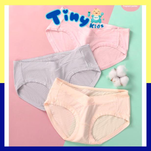 Quần lót bầu thông hơi cạp chéo thoáng khí- Tiny Kids