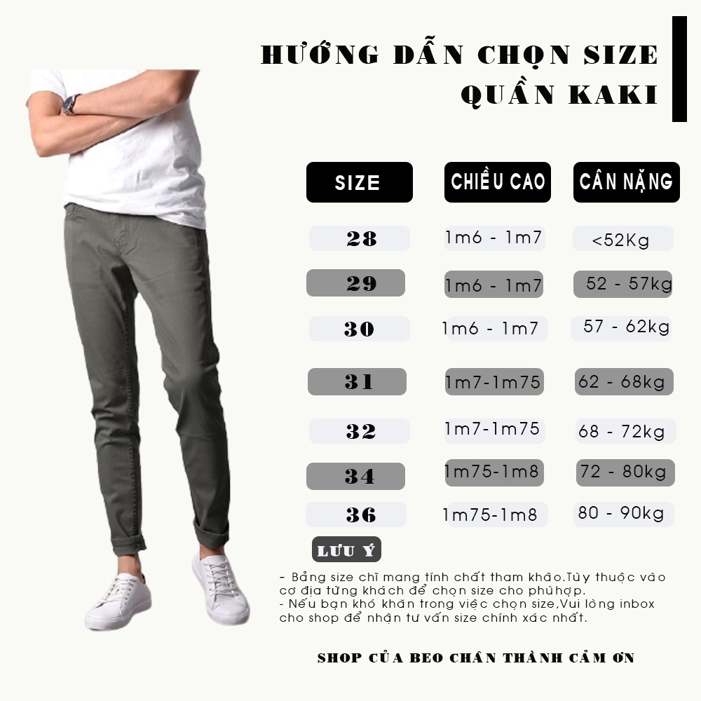 Quần kaki NAM [ZARA] chất vải siêu chất [BAO ĐỔI TRẢ] xem hàng thoải mái, màu độc lạ [FREESHIP]