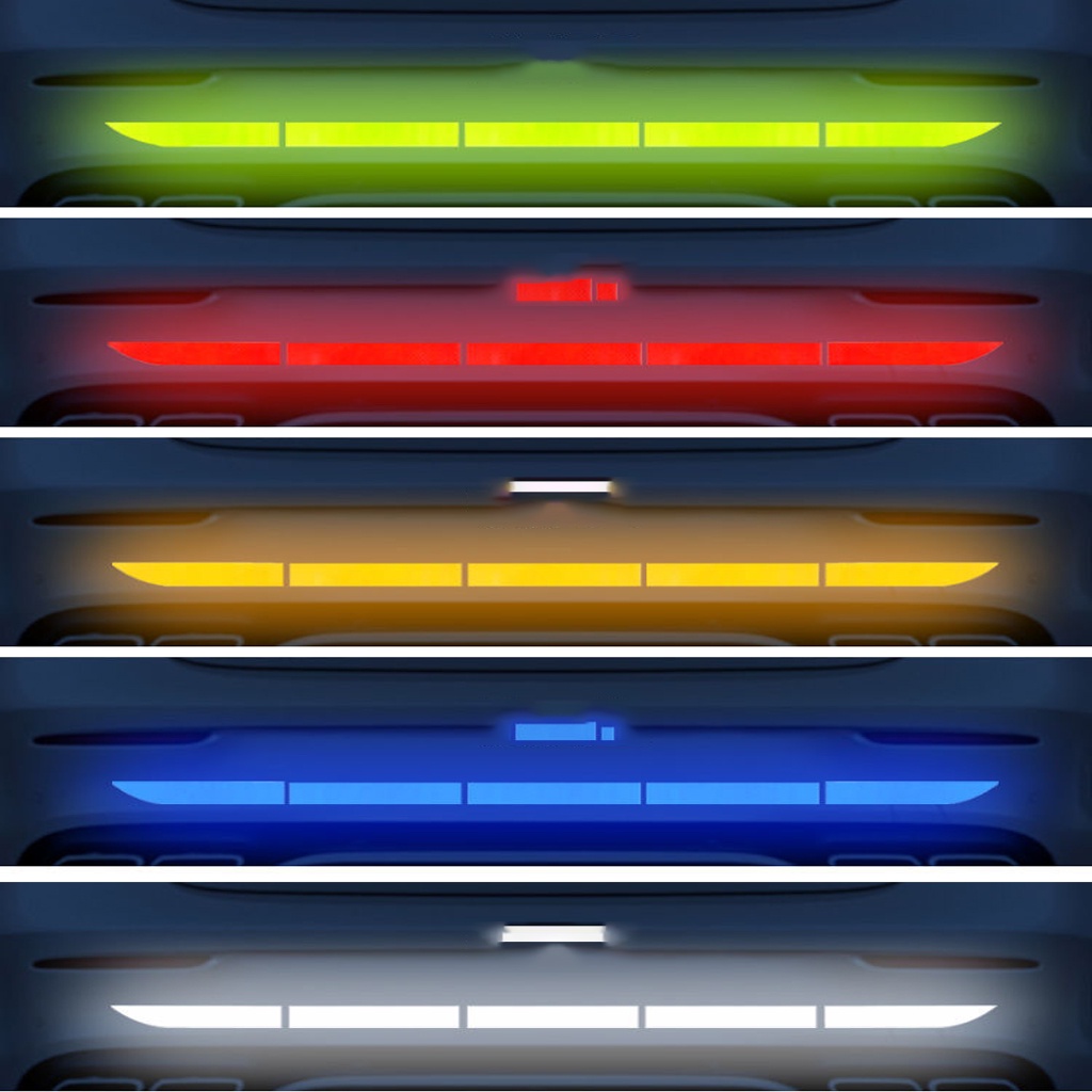 Bộ 5 Miếng Dán Phản Quang Dán Đuôi,Đầu Xe Cảnh Báo Ô Tô CARZONE.TOP