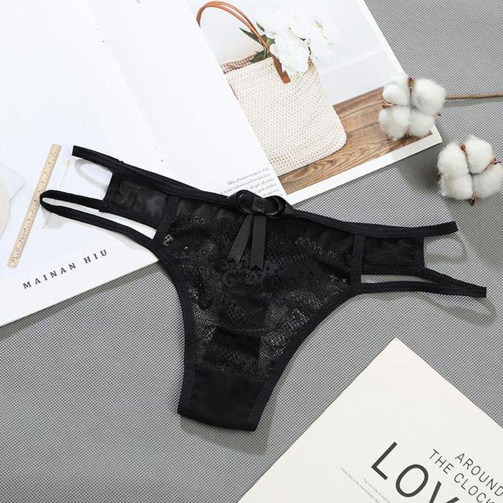 Quần Lót Phối Ren Thoáng Khí Lưng Thấp WMES15H