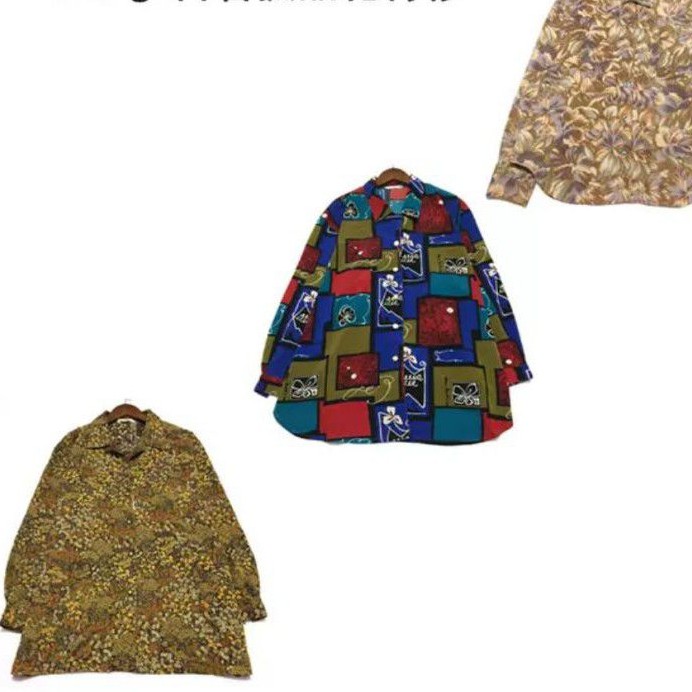 ÁO SƠ MI HOẠ TIẾT VINTAGE
